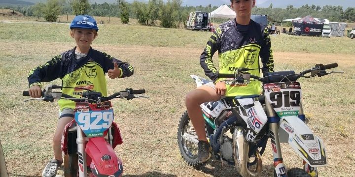 Moritz und Maximilian Ernecker bei der Junioren WM in Griechenland